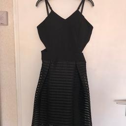 schwarzes Damen Kleid in Größe XS von H&M