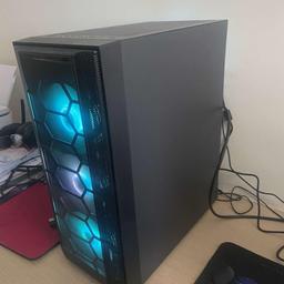 8GB ram
Prime A320-K motherboard
SSD 500GB
HHD- 1TB
NVIDA 1050TI
AMD RYZEN 5 PRO 3400G
Monitor 144hz 25inch
Comes with mouse & keyboard
£400 cash 50 miles from St Helens