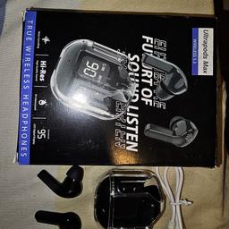 Wireless Audio Earbuds. Chargeable Bluetooth-compatible Sports Earphones with Digital Display Charging Case. Noise Cancelling Headphone. Brand new.
Limited stock
