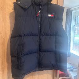 Navy Tommy Hilfiger Jeans Body Warmer , hardly worn , great condition