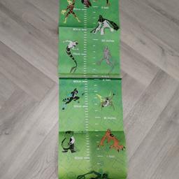 Brand new Ben 10 kids paper wall height chart. Great for recording kids growth overtime.
£1 no offers thanx
Lots for sale pls see my other listings. Collection Penn Rd Wolverhampton by Hollybush pub from smoke and pet free home