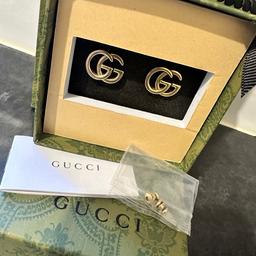 Gucci Earrings.
Was given these as a gift but I don’t wear earrings. It’s too late to return them so Instead of keeping them in my cupboard I know they will look beautiful on someone else. Selling for £450 or nearest offers. Delivery and P&P available for an additional charge
