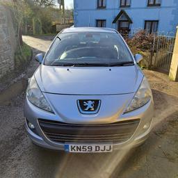 2009 PEUGEOT 207. 1.6 SPORT 5 DOOR DIESEL CAR.96,847 MILES,SERVICE HISTORY. MOT JUNE 2024.THIS CAR IS FOR PARTS OR A NEW PROJECT, TOO GOOD TO SCRAP, ONLY MISSING GEAR BOX. GREAT ENGINE AND GOOD CONDITION INSIDE AND OUT GET IN TOUCH FOR ANY MORE INFO