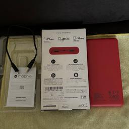 Brand New Mophie Powerbank never been used 20800 Mah