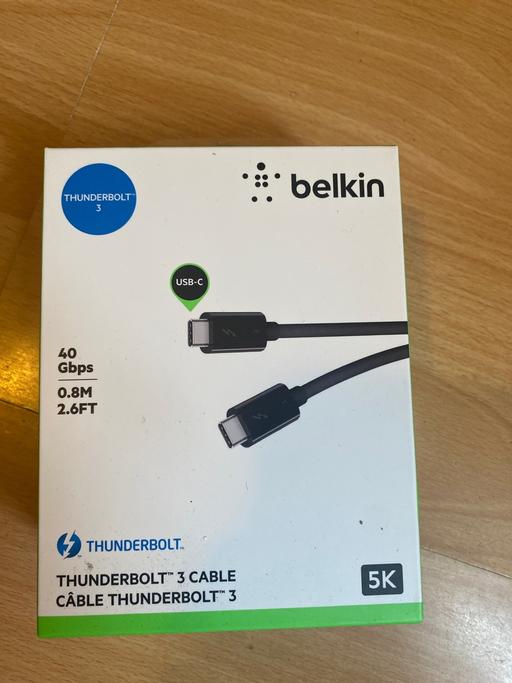 Buy & Sell West London Holland Park - West London - Photos for Belkin - Thunderbolt 3 Cable (USB - C)