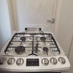 Zanussi 60cm double oven full gas cooker for sale and in full working order. it has 4 gas burners on top ,Gas Grill also large gas oven at bottom both grill and oven are clean will come with power plug wire attached to back of cooker please see photos many thanks .

Collection from birmingham b12
