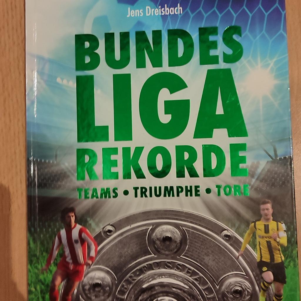 Verkaufe ein Buch Bundesliga Rekords top Zustand