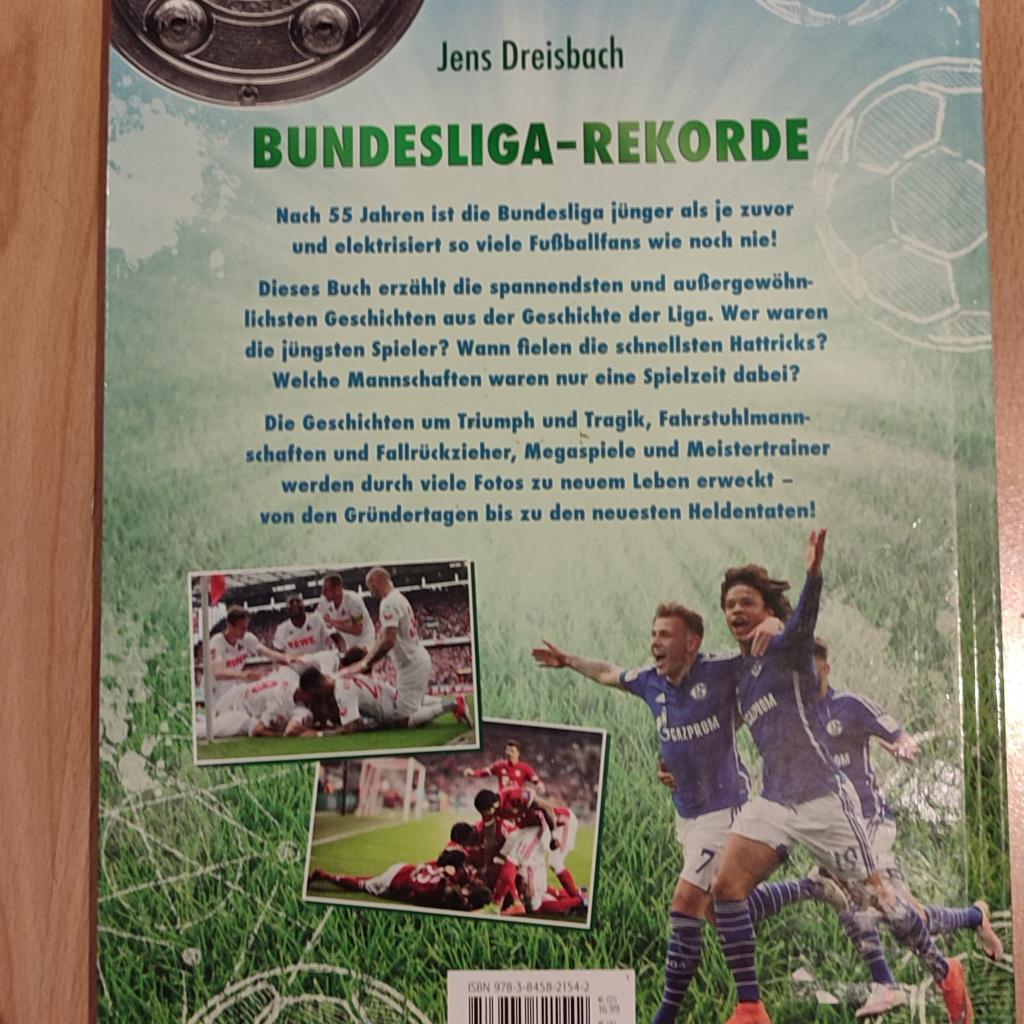 Verkaufe ein Buch Bundesliga Rekords top Zustand