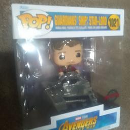 Funko pop oversize Avengers Guardians Ship: star lord. new. 20cms box