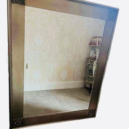 Gorgeous large mirror by Manuscript

Hang portrait or landscape

3 ft 3 (99cm) by 4ft 1 (125cm)

Sorry no postage - collection only from DY3