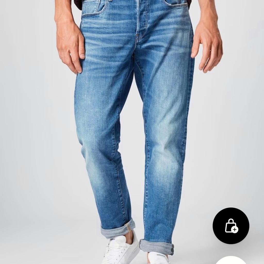 Verkaufe hier eine G Star Raw Jeans W34 L32. Die Hose ist noch neu und ungetragen.

Neupreis der Hose war 120€

Versand und Abholung möglich
Versandkosten trägt der Käufer