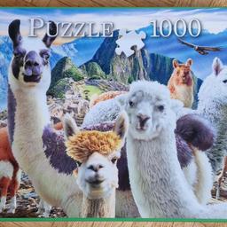 Puzzle 

"Lamas"

1000 Teile 

ca. 70 × 50 cm

NEU/OVP 

5 EUR