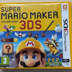 Verkaufe das 3DS Spiel

Super Mario Maker

Zustand sehr gut - Siehe Bilder

Bei Kauf mehrere Artikel ist verhandeln natürlich erlaubt.

Versand innerhalb Österreich 5 Euro
Versand nach Deutschland 8 Euro
Ausschließlich Versicherter Versand im Paket

Dies ist ein Privatverkauf von gebrauchter Ware.
Der Verkauf erfolgt unter Ausschluss jeder Gewährleistung