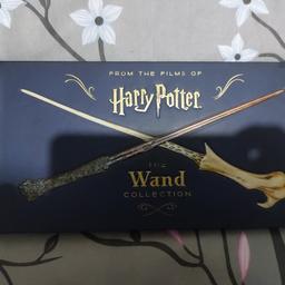 Harry Potter Wand Collection book, each character in the Harry Potter series has a wand , this is  a guide to their wands and powers Hardback book r.r.p £22.99