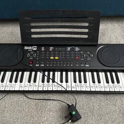 RockJam Children’s Keyboard (model RJ459)

Great starter keyboard. 

Mains or battery powered. 

Good used condition.

Sensible offers considered.

Collection only please from Orrell, Wigan.