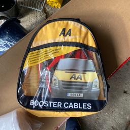 AA Insulated Booster Cables/Jump Leads AA4550 - For Petrol/Diesel Engines Up to 3000cc, 3 m Cable, Storage Bag. 

Never used.
