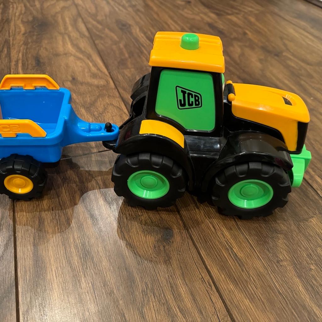 JCB Tractor and Trailer