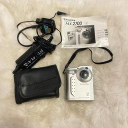 Silver Fujifilm MX-2700 Zoom 2.3MP Compact Digital Camera + Charger, Manual & Pouch

Ask me for Buy It Now!
Send Me Offers!

Item is in good working condition may need new battery, no SD card, refer to photos. Item is second with usual signs of use and may have scratches so not for fussy buyer. Sold as seen basis! Smoke and Pet free home. 

Clearing family stash, unwanted gifts and from my shopaholic days on Multiple platforms so First Pay First Served Basis! YES to Reasonable Offers! NO reservations/returns/combined shipping/meet-ups/swaps! Confirmation of order IS NOT confirmation of sale until FULL payment is received. Using recycled packaging.

Upgrade to pay extra for track and signed postage otherwise it’s sent using Royal Mail 2nd class standard delivery. Not responsible for missing parcel. No refund once item is posted! Proof of postage receipt is available on request. Scammers’ll be reported to online fraudulent agency. 

#vintage #fujifilm #camera #eBayFinds #digital