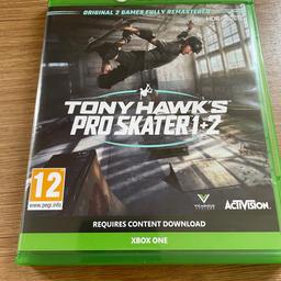 Tony Hawk's Pro Skater 1+2 for Xbox One

Only played a couple of times

Great condition 

Collection only