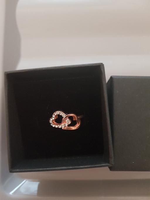 Buy & Sell Lancashire Blackpool - Photos for Double heart ring size J NEW