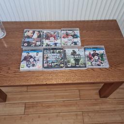 7 ps3 games good condition