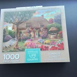 Brand New
WH Smith 1000 Piece Jigsaw
Summer Sunset
From a smoke & pet free home 
10 minutes from Cheshire Oaks
