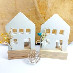 Süße Lichthäuser aus Raysin mit Teelicht.
Perfekt als Geschenk. 
Pro Haus 6€

Handmade with Love