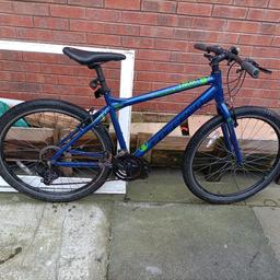 Carrera Parva Mountain Bike

I am selling my Carrera Parva Mountain Bike in good working order. Wheels are 27.5", 18" frame. Brakes are in good condition. Gears are 3*7 (new gear cables). Collection from Balsall Heath.
