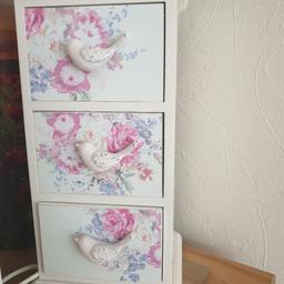 shabby chic drawer tidy for dressing table or drawers bid detail new