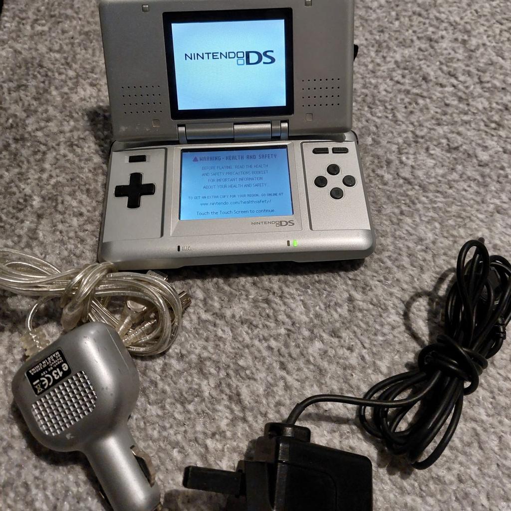 Nintendo DS NTR-001silver
Comes with power adapter and in Car charger. Collection from Wolverhampton or delivery can be arranged for petrol