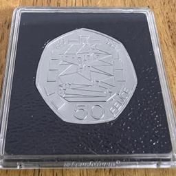 This 1992/1993 Dual Date EEC 50 Fifty Pence coin is a valuable addition to any coin collection. The obverse side of the coin features the portrait of Queen Elizabeth II while the reverse side showcases the EEC logo. Minted in the United Kingdom, this coin has a denomination of 50p and was issued during the decimal coinage period. It is a rare find for any coin enthusiast or collector.



The featured refinements of this coin make it even more special. The EEC logo on the reverse side signifies the United Kingdom's membership in the European Economic Community during the early 1990s. The coin is in a pristine condition and is a testament to the craftsmanship of the mint. Add this piece of history to your collection today.



This coin is the rarest 50p coin ever minted, with a mintage figure of only 109,000…



HALF THE FIGURE OF THE KEW GARDENS!!!



Postage will be special delivery only, tracked, signed for and insured for £500. Guaranteed the next working day or collection from WV14