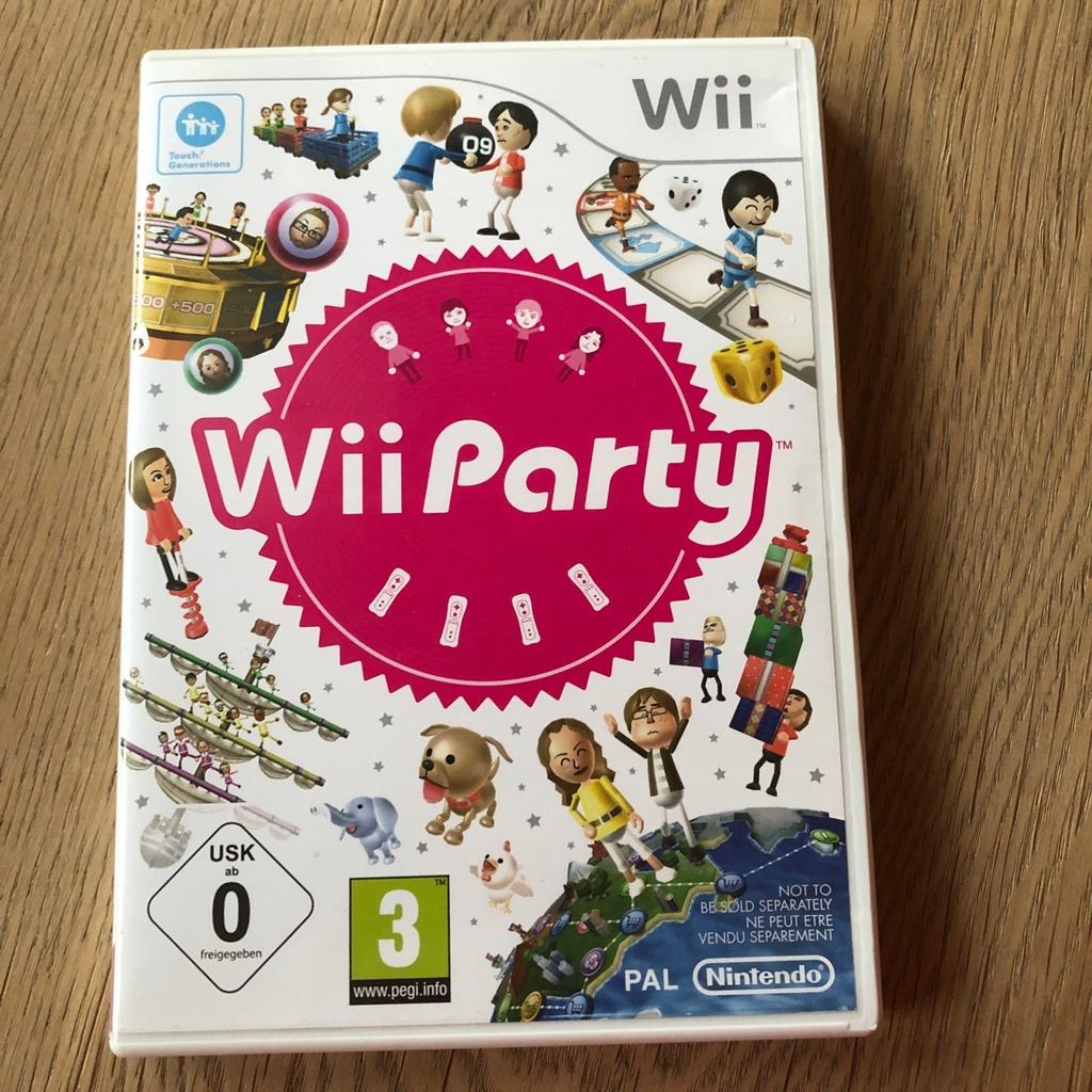 Wii Party
sehr guter Zustand, nur selten gespielt