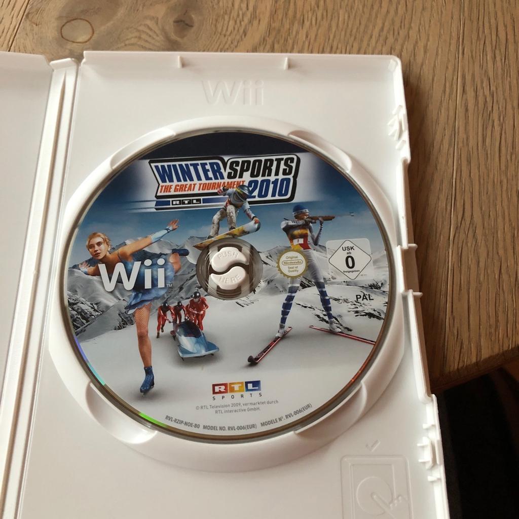 Wii Winter Sports
sehr guter Zustand, nur selten gespielt
leider ist die richtige verpackung nicht mehr vorhanden