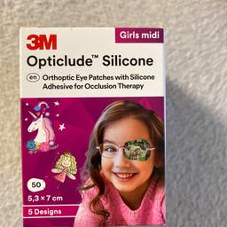 6 Pkg. Augenpflaster für Kinder zu verschenken.
Sind noch Original verpackt.
2x bis 06/24 und 4x bis 10/24 haltbar.

Wie benötigen Sie nicht mehr.

Selbstabholung; Versand nur gegen Übernahme der Versandkosten!
