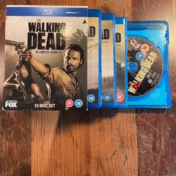 Full season 1-4 of the waking dead in perfect condition
