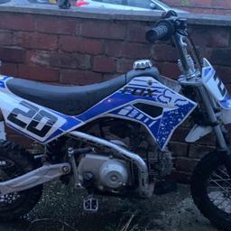 Brand new m2r 110cc loads of power there fast bike had all new parts semi automatic offers swaps nothing silly just got brand new piston gaskets grips big bore exhaust swaps or £430