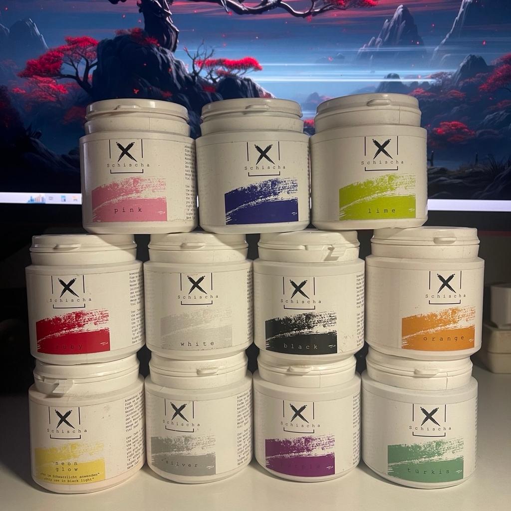 X shisha Pulver verschiedene Farben in 67227 Frankenthal (Pfalz) für 10 ...