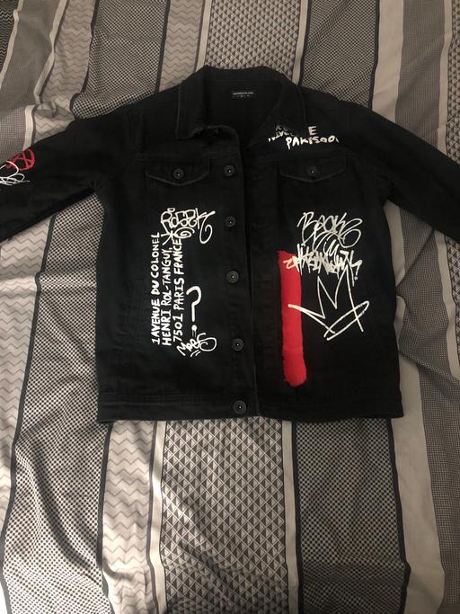 Buy & Sell West London Acton - West London - Photos for Manière De Voir Graffiti Denim Jacket