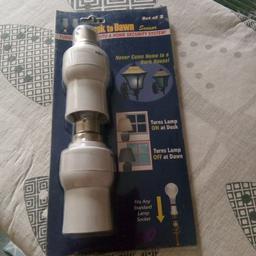 Dusk to Dawn Sensor Light Bulbs. Brand New. COLLECTION ONLY