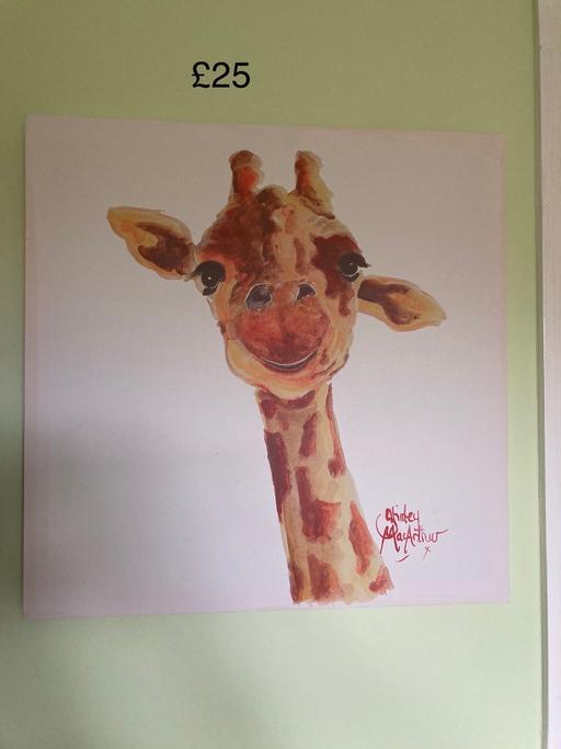 Buy & Sell Shropshire Telford and Wrekin - Photos for Giraffe canvas