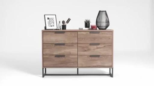 Buy & Sell Warwickshire Warwick - Photos for Nomad 3 +3 Drawer Chest - Oak Effect