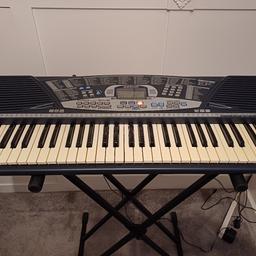 Lightly used Bontempi Electronic Keyboard. Working order. Music rest and book are not included. PDF of book is available online