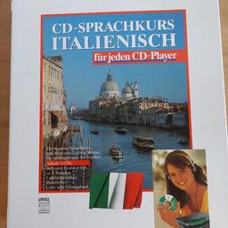 CD Sprachkurs Italienisch
4 CD + Buch
Privatverkauf - keine Garantie
keine Rücknahme
Auf dem Innendeckel ist Klebstoff
draufgekommen - hab ein Blatt dazwischen gelegt - Foto 4 + 5
Selbstabholung