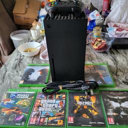 Xbox series x 1tb for sale working perfectly excellent condition included all leads pad and 6 games pick up only cash only