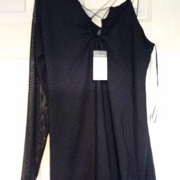 New with tag size primark size medium one sleeve black dress stretchy material pick up only Heckmondwike please see my other post thanks