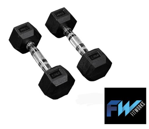 Buy & Sell Greater Manchester Bolton - Photos for Hex Dumbbells 2 x 2.5kg Brand-new