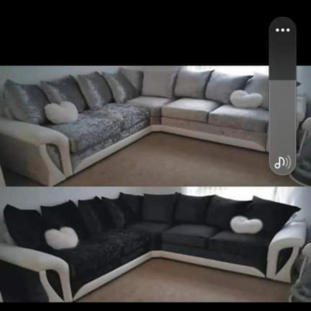 HALF PRICE !!!£799 RRP NOW ONLY £429

AVAILABLE AS CORNER OR 3&2 SETS
IN BROWN& MINK OR BLACK &GREY

LARGE FOOTSTOOL IS AVAILABLE FOR £99 EXTRA

COMES IN PACKAGE
14DAYS REFUND ACCEPTED
RECEIPT WILL BE SIGNED ON ARRIVAL
SOFA MUST BE CHECKED FOR DAMAGES

UK FIRE RESISTANCE LABELED
UK MADE
PAYMENT ; CASH OR CARD ON DELIVERY,ALSO PAYPAL ACCEPTED

GREY OR BROWN COLOURS
3SEATER 195X90X80CM
2SEATER 170X90X80CM

DELIVERY AVAILABLE