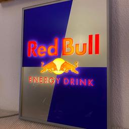 Red Bull Leuchtreklame
Zustand gebraucht mit einigen Kratzern.
Ohne Aufhängung
ca. 44x57 cm
Kein Versand möglich 