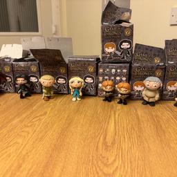 Funko mystery minis game of thrones boxes bit damaged