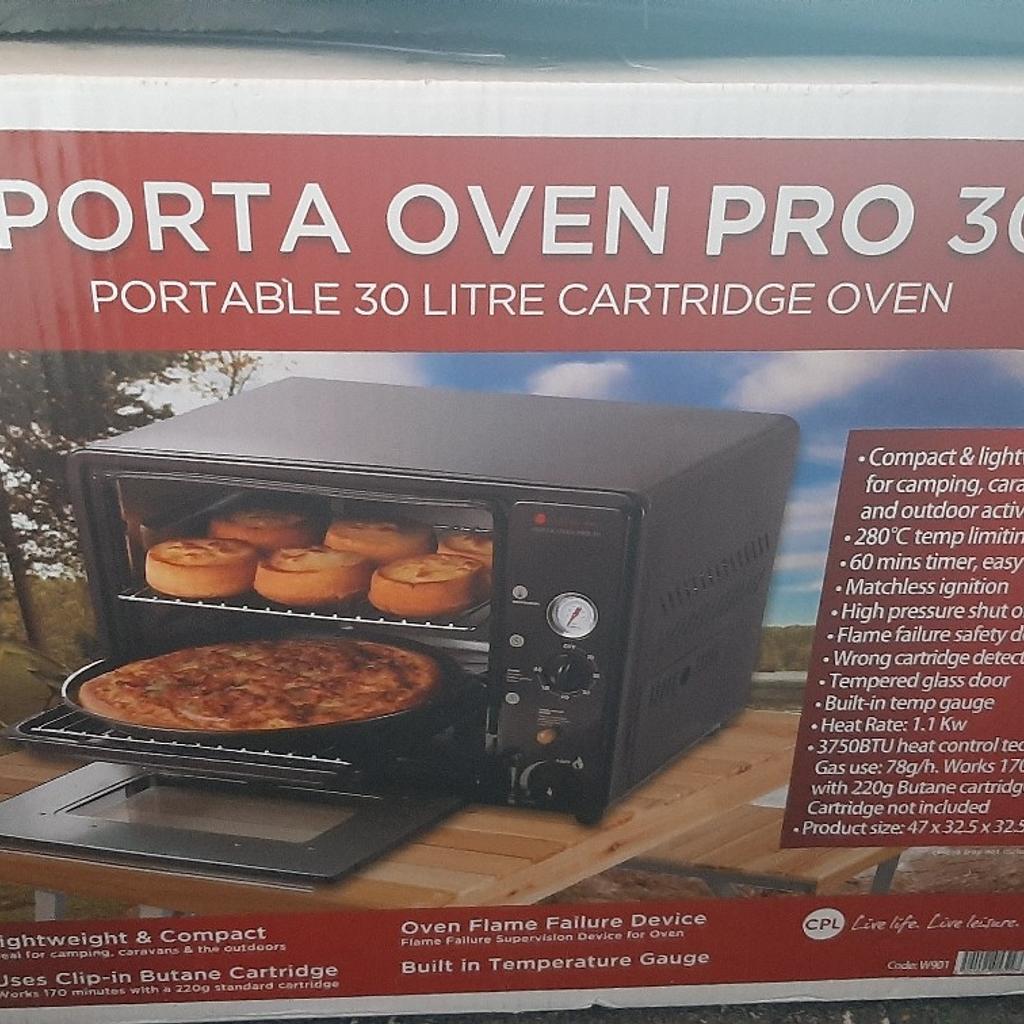Portable Oven Pro 30.
Been used just once.
Pick up only Please from HX2.
£ 120